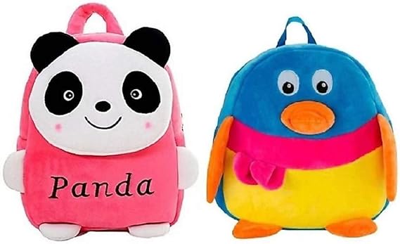 PRACHI TOYS Kids School/Nursery/Picnic/Carry/Travelling Bag - (Pack of 2)