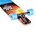 Playshion 39 Inch Drop Through Freestyle Longboard Skateboard Cruiser Surf