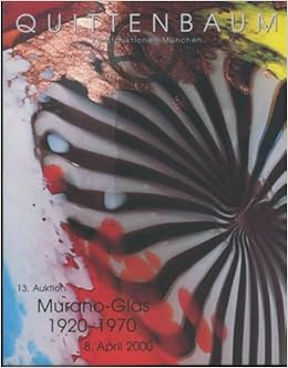 Quittenbaum Murano Glass 19 1970 13 Quittenbaum Amazon Com Books