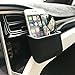 Universal Car Air Vent Mount Outlet Storage Box Case Bag Pouch Holder,Cell Phone Hanging Pocket Dash Organizer Container for Smart Phone,Glasses,Pen,Coin,Key,Credit Card