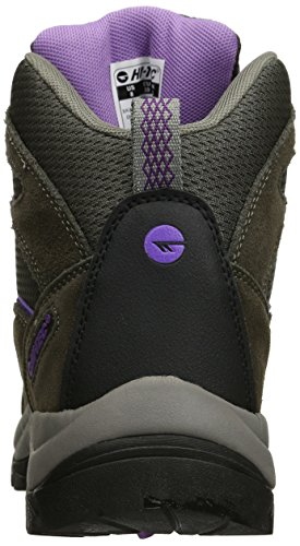 Hi-Tec Women's Skamania Waterproof-W Hiking Boot, Grey/Viola, 7.5 W US - Thumbnail 2