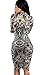 VIVOSKY Sexy Women Tribal Tattoo Printed Party Dress Summer Dress