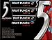 Five Sugar Free Gum, Tempo Fruit Punch, 15 Piece Pack (10 Count)