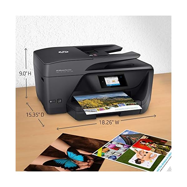 HP OfficeJet Pro 6968 All-in-One Wireless Printer, HP Instant Ink or Amazon Dash replenishment 