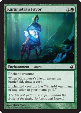 Magic: the Gathering - Karametra's Favor (125/165) - Born of the Gods