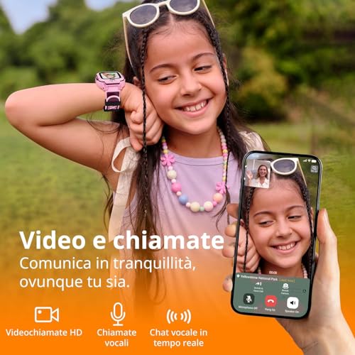 imoo Watch Phone 4G Kids Smart Watch with HD Video Calling, Kids Smartwatch with GPS and Real-Time Tracking, IPX8 Water Resistance (Z3, Blue)