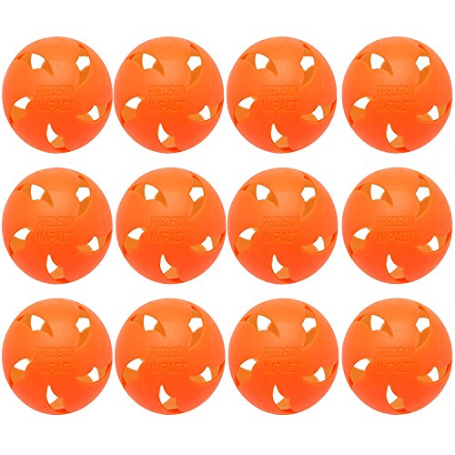 Precision Impact Baseball Practice Balls HeavyDuty Lightweight Balls