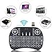 FotoFo Mini Wireless 2.4G Backlit Touchpad Keyboard with Mouse for PC / Mac/ Android TV BOX/ TV Box