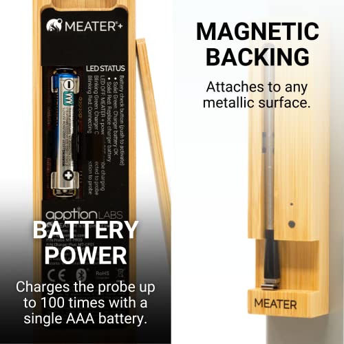 MEATER Plus Wireless Smart Meat Thermometer 165ft Bluetooth