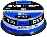 Intenso 4311144 DVD+R 8x Dual Layer 25 Pack Cakebox 8.5GB HD Video view 3