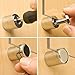Set of Four, 1 x 3/4-Inch, Standoff Screws, Chrome Finish for Mounting 3D Signage