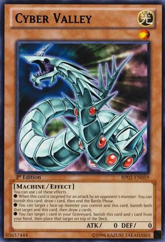Yu-Gi-Oh! - Cyber Valley (BP02-EN059) - Battle Pack 2: War of the Giants - 1st Edition - Rare