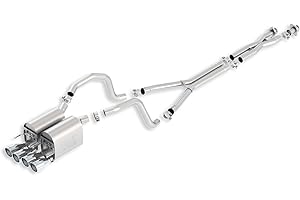BORLA 140453 Cat-Back Exhaust System for 2005-2008 Chevrolet Corvette (C6) 6.0L/ 6.2L V8 AT/MT 2 Dr Coupe/Convertible. Will Fit Vehicles With And Without NPP BORLA System Does NOT Contain NPP Valves