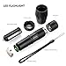 KANGORA UF003 LED Flashlight Tactical with Box, 5 Light Modes, and Zoom Focus for Camping, Hiking, Cycling, and Emergency Search Missions