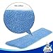 MR.SIGA Floor Mop Microfiber Refills, Size 43 x 14cm - Pack of 2