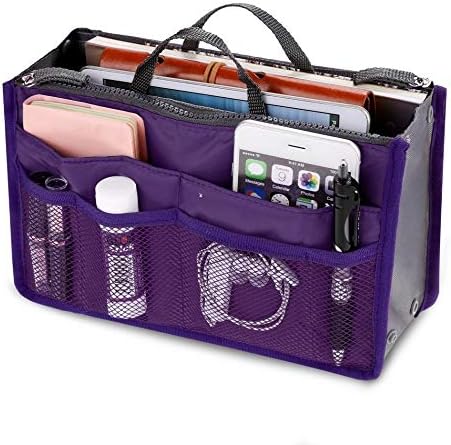 Multipocket Handbag Organizer Travel, Make Up Bag for Women and Men