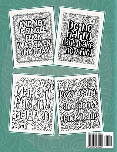 I Run on Coffee, Coloring & Cuss Words: A Motivational Swear Word Coloring Book: Funny Stress Relief Coloring Book for Adults (Sweary Coloring Books for Adults)