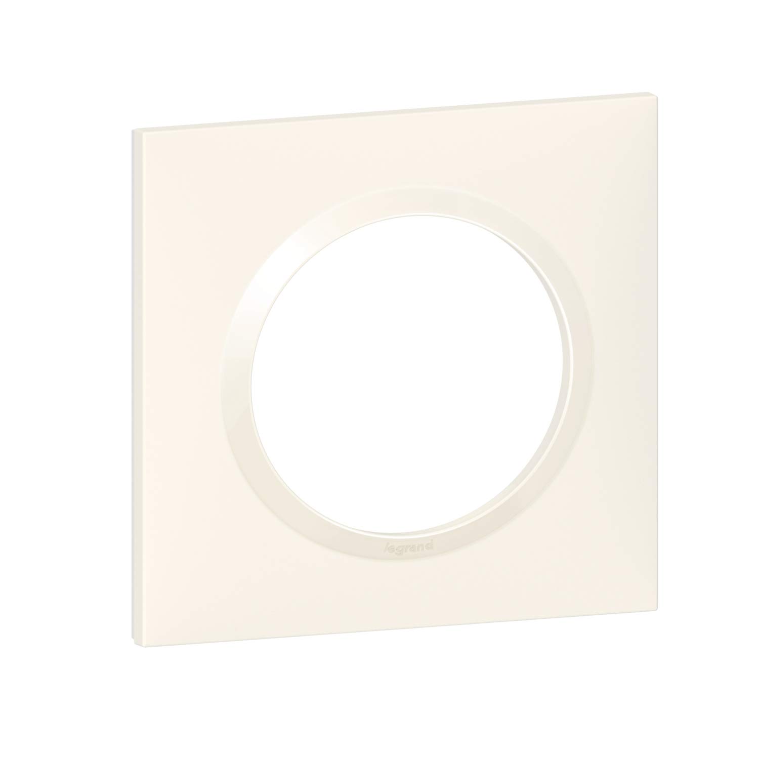 LEGRAND - Plaque carrée dooxie 1 Poste finition Blanc - 600801