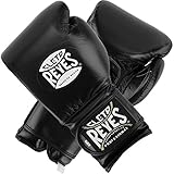 Cleto Reyes Hook & Loop Training Gloves - Velcro - Black 16-Ounce
