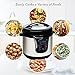 Elite Platinum 8 Quart 14-in-1 Multi-Use Programmable Pressure Cooker, Slow Cooker, Rice Cooker, Sauté, and Warmer - Black