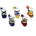 TMNT Ninja Turtles Boys 5 Pack Ankle Socks, Multi Colors, Size 6-8