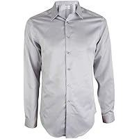 Amazon.com: Calvin Klein Men's Regular Fit Non Iron Herringbone Solid,  Smoke, 15/32-33 : Clothing, Shoes & Jewelry