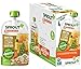 Sprout Organic Baby Food, Stage 3 Pouches, Sweet Pea & White Bean Plant Powered Protein, 4 Oz Purees (Pack of 6)
