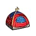 Old World Christmas Ornaments: Camping Outdoor Collection Glass Blown Ornaments for Christmas Tree, Dome Tent