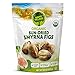 Happy Village Organic Sun-Dried Turkish Figs, 20 OZ Resealable Bag, No Added Sugar, USDA Organic, Non-GMO, Kosher, Vegan, High in Fiber, Single-Ingredient Snack