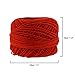 10 Pack Crochet Cotton Yarn Thread by Kurtzy- Plain Design in an Assortment of Colors - Threads for Knitting, Projects and Applique - 5 Grams - 514 Yards of Thread - High Quality Material