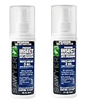 2 Pack of Sawyer Products Premium Insect Repellent with 20% Picaridin 3-Ounce Pump Spray