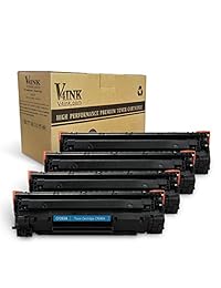 v4ink 4pk nuevo compatible CF283 A (83 A) Toner Cartridge-Black para LaserJet Pro M127 M127fw FN M125 125 FW 125 A M201 m225mfp