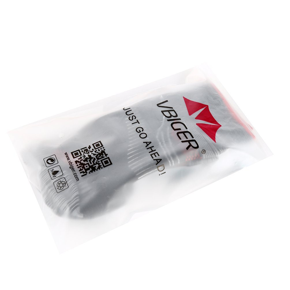 Vbiger 3 Pairs Womens & Mens Cushioned Athletic Socks Quick-dry Compression Ankle Socks Crew Socks