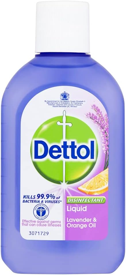 Dettol Disinfectant Cleaning Liquid Lavender & Orange 500ml