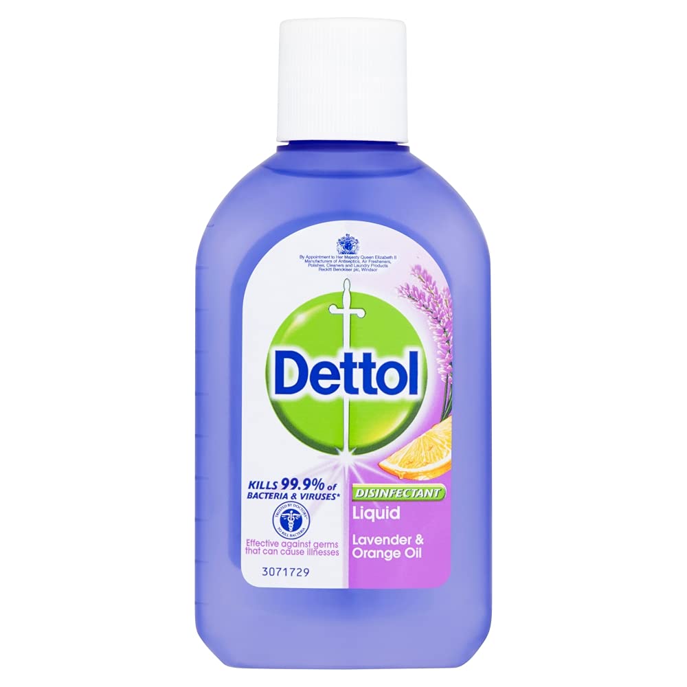Dettol Disinfectant Cleaning Liquid Lavender & Orange 500ml — image 1