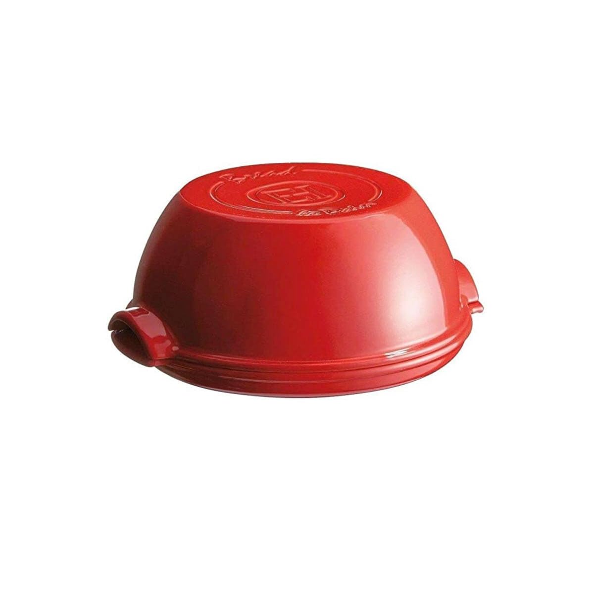 Emile Henry Bread Cloche, Burgundy, 33.5 x 28.5 x 16.5 cm