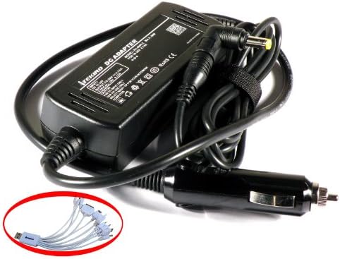 iTEKIRO 90W Car Charger for Toshiba Satellite C55 C55-A5100 C55-A5126 C55-A5166 C55-A5172 C55-A5182 C55-A5195 C55-A5204 C55-A5221 C55-A5245 C55-A5300 C55-A5302 C55-A5308 C55-A5309 C55-A5310 C55-A5311 C55-A5322 C55-A5324 C55-A5330 C55-A5332 C55-A5347 C55-A5354 C55-A5355 C55-A5369 C55-A5384 C55-A5386 C55-A5387 C55-A5388 C55-A5390 C55-A5393 + 10-in-1 USB Charging Cable