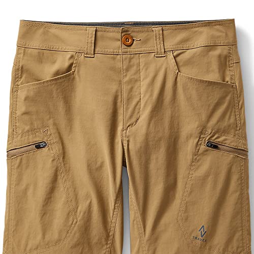 Eddie Bauer Men's Guide Pro Convertible Pants, Dark Smoke, 34W x 32L