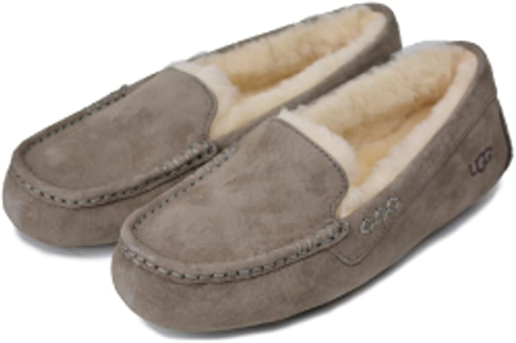 Amazon Ugg アグ アンスレー モカシン Ansley ムートン スリッポン