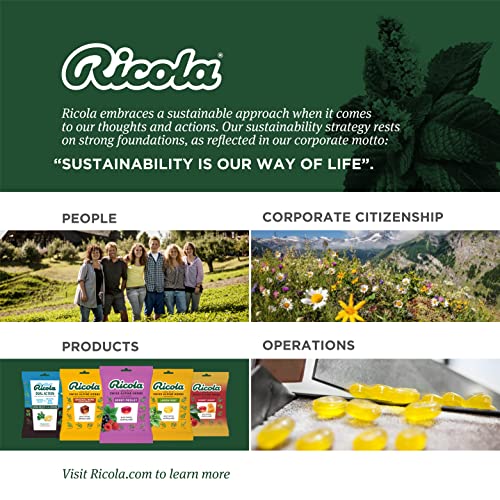 Ricola Cool Relief Lemon Frost Herbal Cough Suppressant Throat Drops