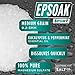 Epsoak Sport Epsom Salt for Athletes - 5 lbs. Energizing Therapeutic soak with Eucalyptus and Peppermint Essential Oils