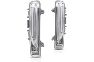 CARLIGHTS360 For Ford Edge Parking Light 2011 12 13 2014 Driver and Passenger Side Pair LED FO2520186