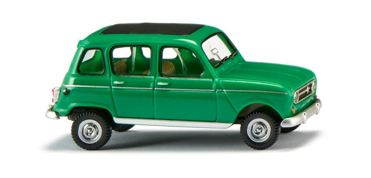 Wiking 0224 46 H0 Renault R4 with Folding Roof Green