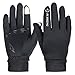 HiCool Winter Gloves, Touch Screen Gloves Thermal Cycling Gloves Driving Gloves for Men and Women (Black02, Medium)