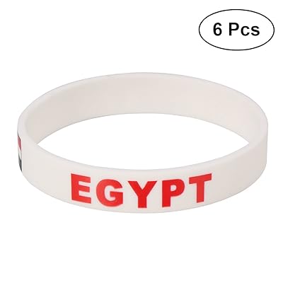LUOEM Silicone Wristband Rubber Bracelet Pack of Kuwait Ubuy