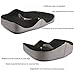 Memory Foam Seat Cushion for Lower Back, Tailbone, Sciatica Coccyx Hemorrhoid Pain Relief and Hip shaping