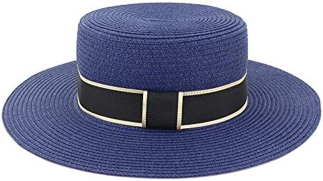 navy boater hat