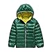 GetUBacK Kids Down Coat Warm Puffer Jacket With Hood