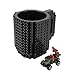 Happo Creative DIY Assembled BPA-Free Build On Brick Coffee Mug, 12 oz With Accessories