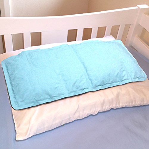 Cool Gel Pillow Mat 11 X 22" - 25% More Gel Than Top Selling Human Creations Brand - Soft, Odorless, No Water Filling! (Pillow Size 11 X 22") (784672891875)
